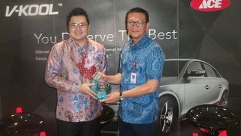 Perluas Jaringan, V-Kool Gandeng Ace Hardware