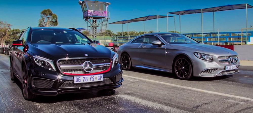 VIDEO: Mercedes-Benz GLA 45 AMG Vs. S 65 AMG - You Wouldn't Believe Who Wins