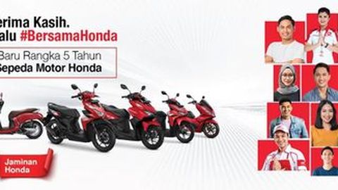 Yamaha dan Honda Mesra Lagi, Kompak Kasih Garansi Rangka Selama Lima Tahun