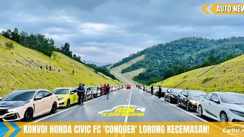 Hentikan Kereta Di Lorong Kecemasan Lebuhraya Temiang - Pantai - Ahli Kelab FCCM - FC Club Malaysia Dipanggil Polis