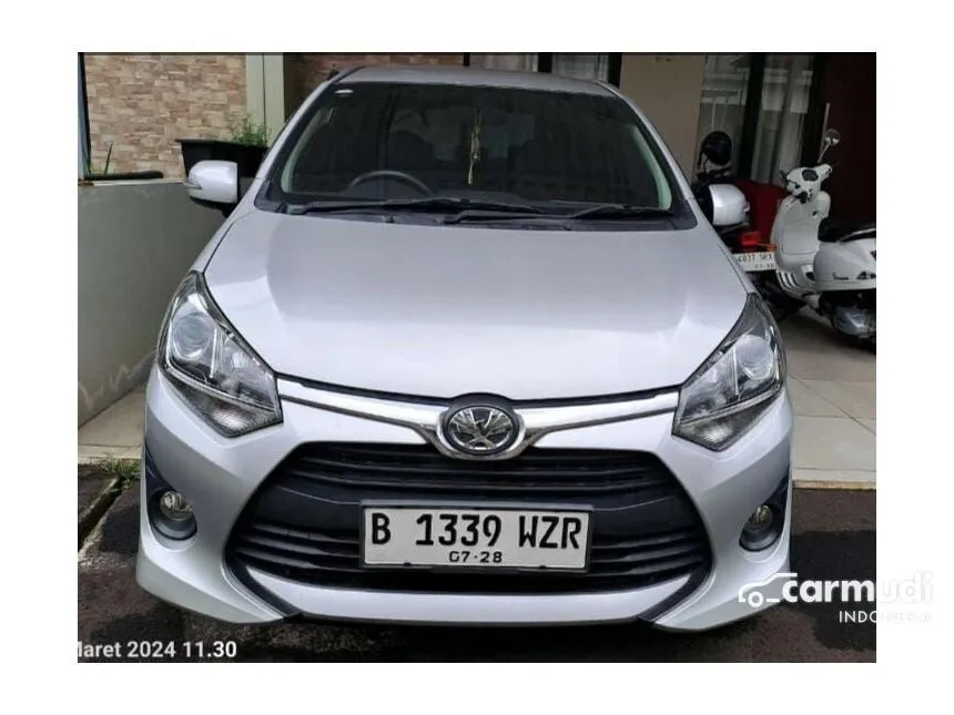 Jual Mobil Toyota Agya 2019 G 1.2 di DKI Jakarta Automatic Hatchback Silver Rp 117.000.000