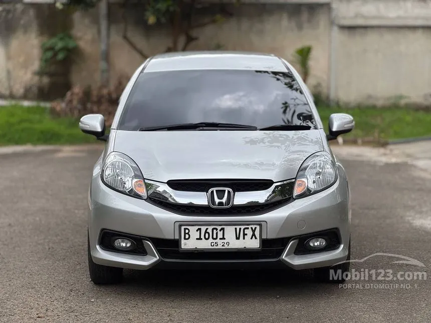 Jual Mobil Honda Mobilio 2014 E 1.5 di DKI Jakarta Automatic MPV Silver Rp 120.000.000