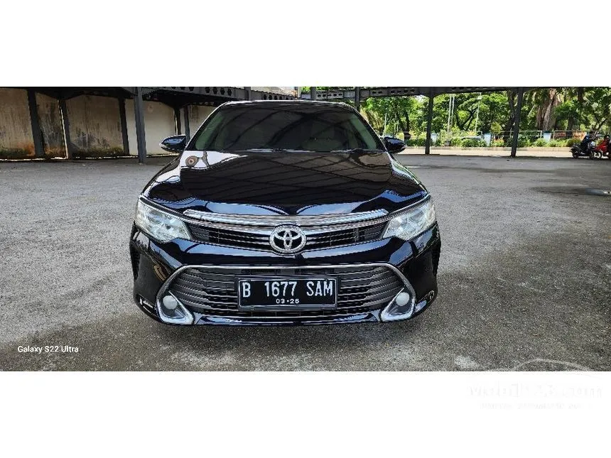 Jual Mobil Toyota Camry 2016 G 2.5 di Jawa Barat Automatic Sedan Hitam Rp 195.000.000