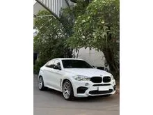 2015 BMW X6 3.0 xDrive35i SUV LCI (Upgrade X6M) White on Black Odo 22 Rb (TERMURAH)
