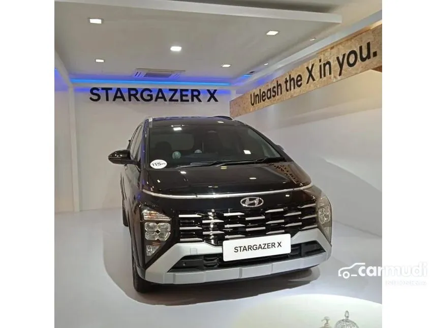 Jual Mobil Hyundai Stargazer X 2024 Prime 1.5 di DKI Jakarta Automatic Wagon Hitam Rp 300.000.000