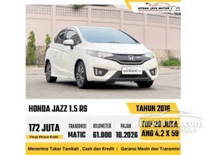2016 Honda Jazz 1.5 RS Hatchback