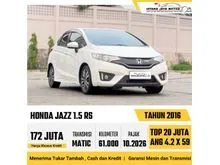 2016 Honda Jazz 1.5 RS Hatchback Matic Putih City Car Terbaik Mulus Bergaransi Termurah