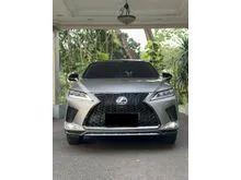2021 Lexus RX 300 2.0 F Sport SUV Sonic Titanium on Red Odo 30 Rb (TEMRURAH)SUV