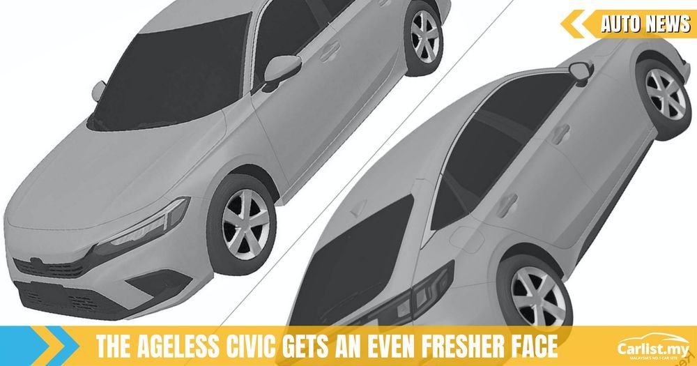 All-New 2021 Honda Civic Design Seen In AU Patent Filings