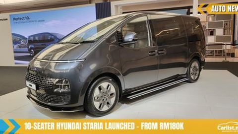 2022 Hyundai Staria 10-seater Launched - 3 Variants, Lite, Plus and Max - Priced From RM180k