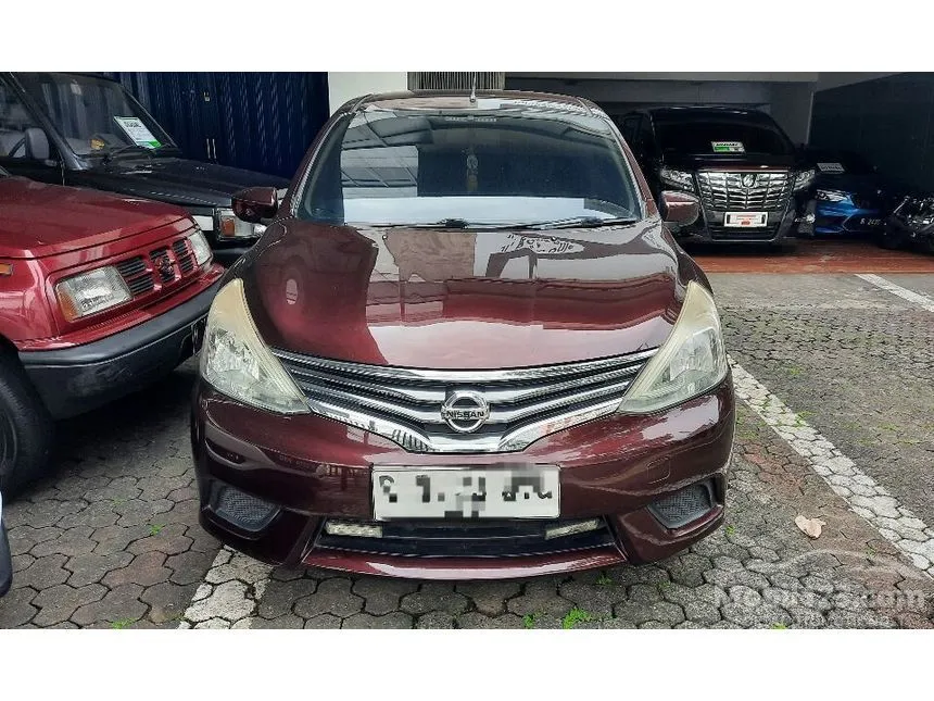 Jual Mobil Nissan Grand Livina 2015 SV 1.5 di DKI Jakarta Automatic MPV Marun Rp 100.000.000