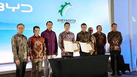 Investasi Pabrik BYD Indonesia Capai Lebih dari 1 Miliar Dolar