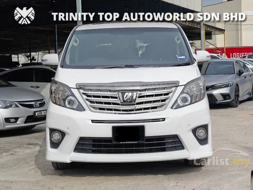 2013 Toyota Alphard G 240S Gold MPV