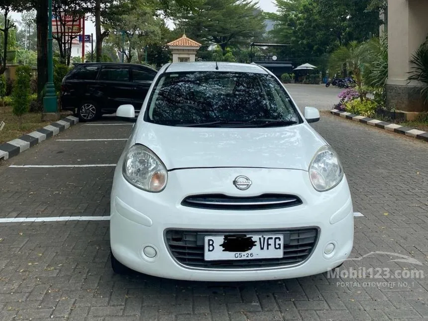 Jual Mobil Nissan March 2011 XS 1.2 di DKI Jakarta Automatic Hatchback Putih Rp 79.000.000