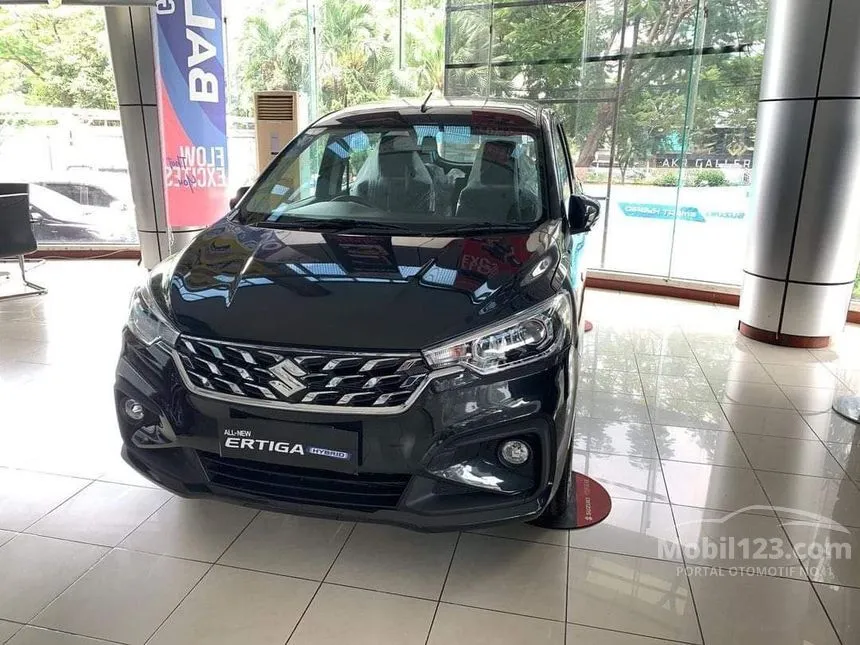 Jual Mobil Suzuki Ertiga 2024 GX Hybrid 1.5 di Jawa Barat Automatic MPV Hitam Rp 256.800.000