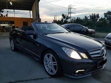 2011 Mercedes-Benz E250 CGI 1.8 Avantgarde Convertible