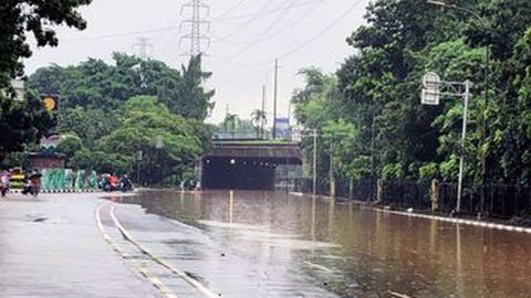 Banjir, Terowongan Cawang Ditutup