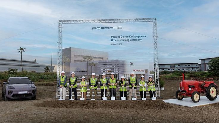 เอเอเอสฯ จัดพิธีวางศิลาฤกษ์ “Porsche Centre Kanlapaphruek“ โชว์รูมและศูนย์บริการครบวงจรแห่งใหม่