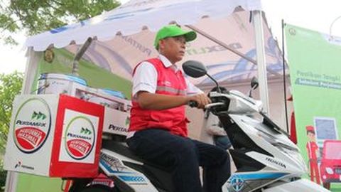 Pertamina Kerahkan 50 Sepeda Motor untuk Salurkan BBM saat Musim Mudik