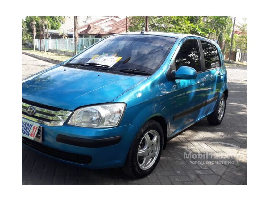 Jual Mobil Hyundai Getz 2006 TB 1.3 di Jawa Timur Manual Hatchback Biru ...