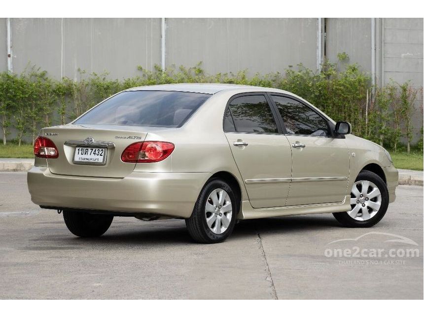 Altis 2004 Toyota Corolla Altis 2004 E 1.6 in กรุงเทพและปริมณฑล Automatic Sedan สี ...