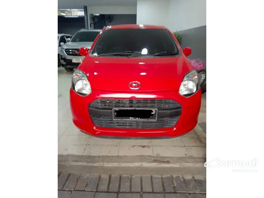 Jual Mobil Daihatsu Ayla 2017 M 1.0 di Banten Automatic Hatchback Merah Rp 85.000.000