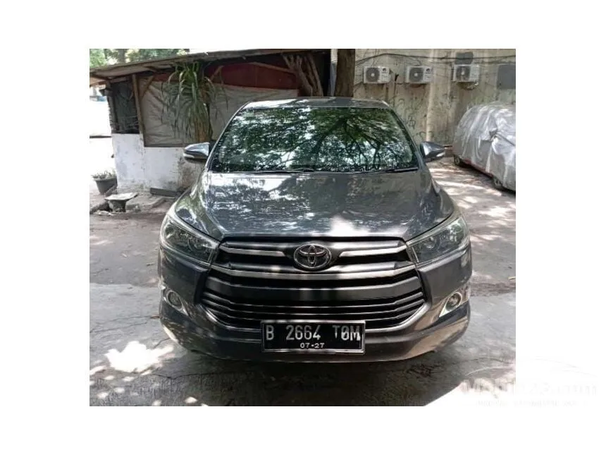 Jual Mobil Toyota Kijang Innova 2017 G 2.0 di Jawa Barat Automatic MPV Abu