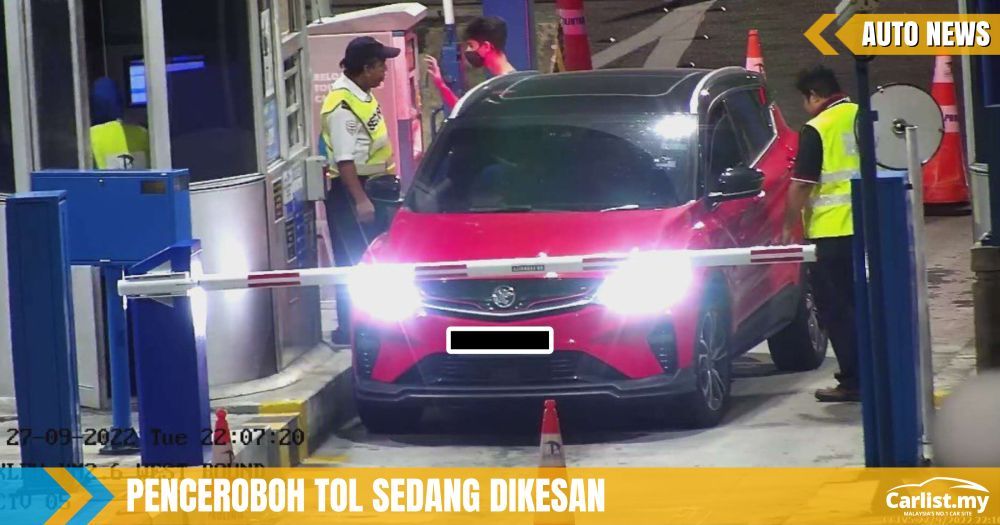 Pandu X50, Tapi Nak Tol Free – Pemandu Ditahan Miliki Tol Tertunggak RM57.50