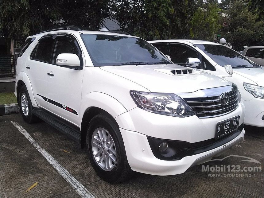 Jual Mobil  Toyota Fortuner  2013 G TRD  2 5 di DKI Jakarta 