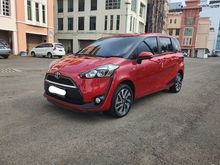 2018 Toyota Sienta 1.5 V MPV merah km 26rban dp 42jt saja