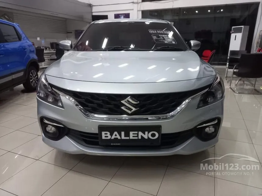 Jual Mobil Suzuki Baleno 2024 1.5 di DKI Jakarta Automatic Hatchback Silver Rp 253.200.000