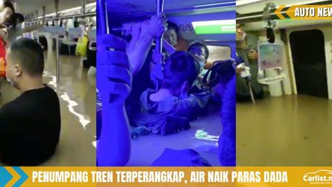 Banjir Besar Di China Tenggelamkan Kereta Api Bawah Tanah – 12 Maut, 5 Cedera, Ratusan Terselamat