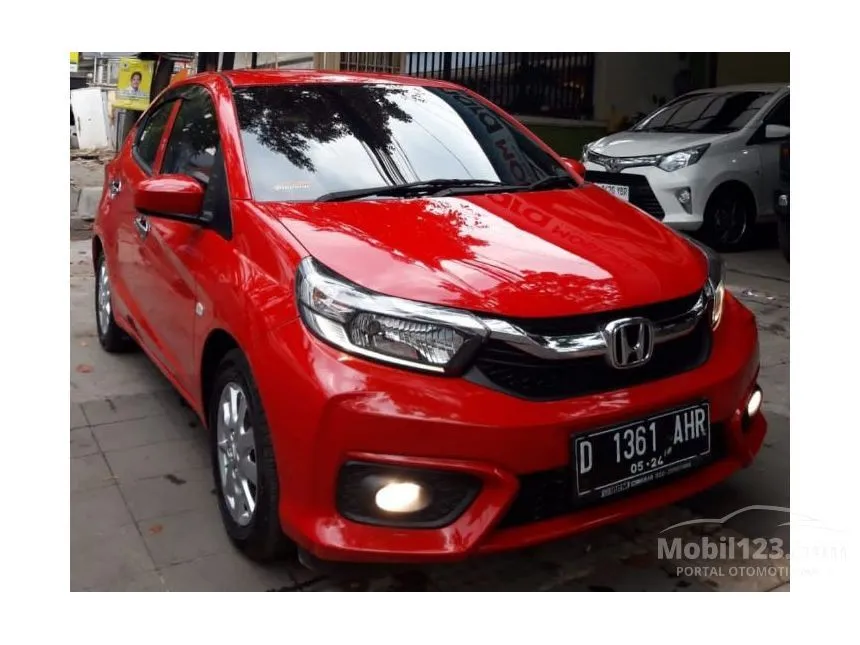 Jual Mobil Honda Brio 2019 Satya E 1.2 di Jawa Barat Automatic Hatchback Merah Rp 159.000.000