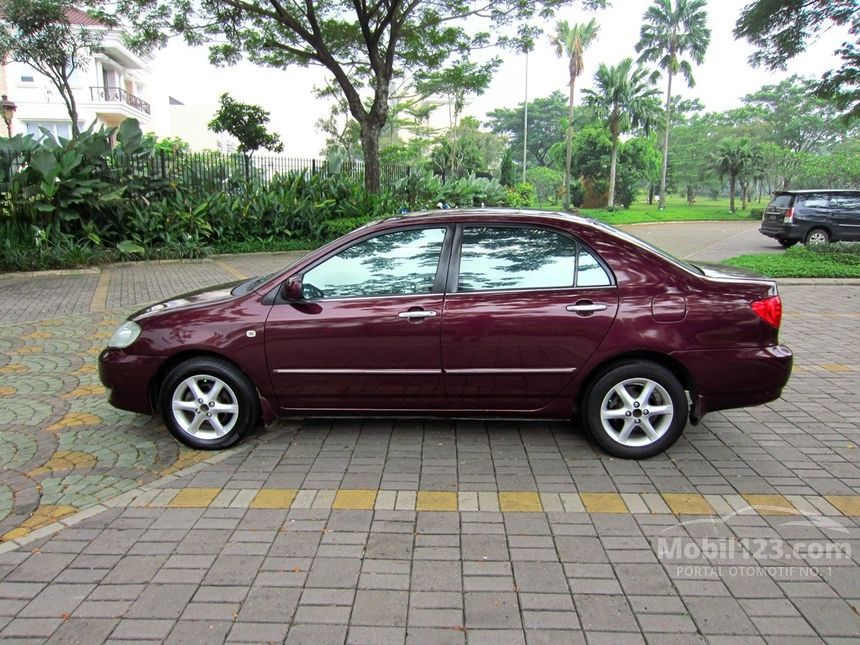 2001 Toyota Corolla Altis J Sedan