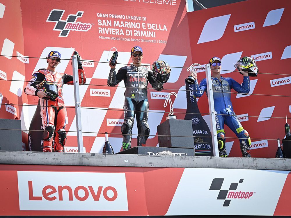 Morbidelli Menang di MotoGP San Marino 2020, Rossi Nyaris Podium
