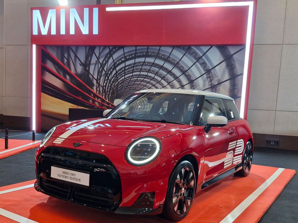 Kehadiran MINI 1965 Victory Edition Menandai Ulang Tahun ke-25 BMW Group di Indonesia