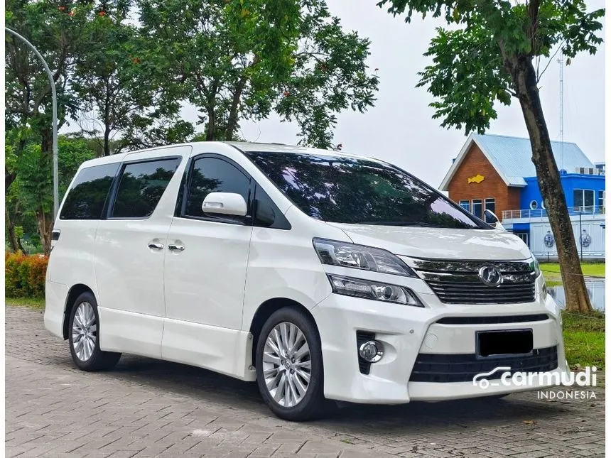 Jual Mobil Toyota Vellfire 2015 ZG 2.4 di DKI Jakarta Automatic Van Wagon Putih Rp 390.000.000
