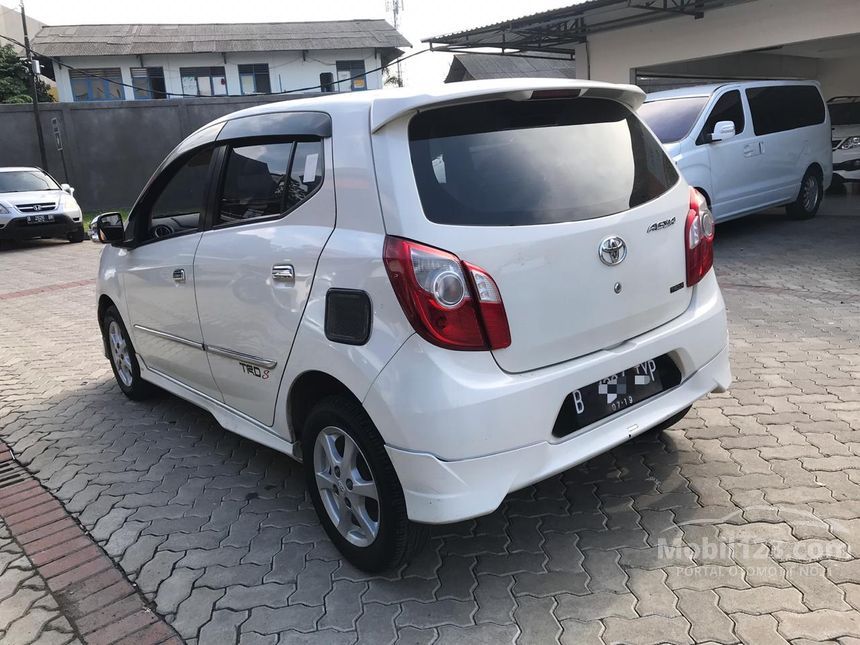 Jual Mobil Toyota Agya 2014 TRD Sportivo 1.0 di Banten 