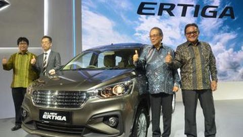 All-New Suzuki Ertiga Mulai Diproduksi di Cikarang