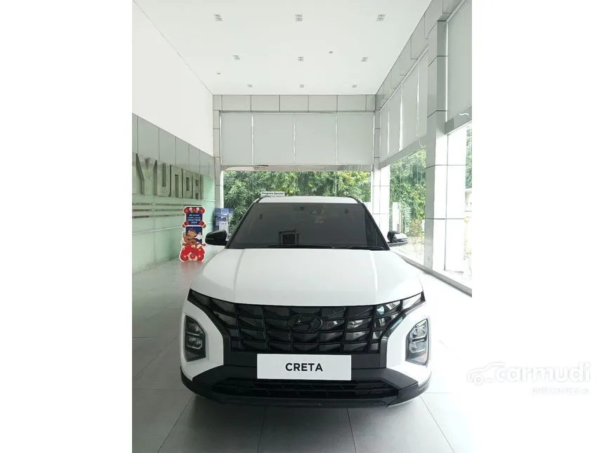 Jual Mobil Hyundai Creta 2024 Alpha 1.5 di Jawa Barat Automatic Wagon Putih Rp 410.000.000