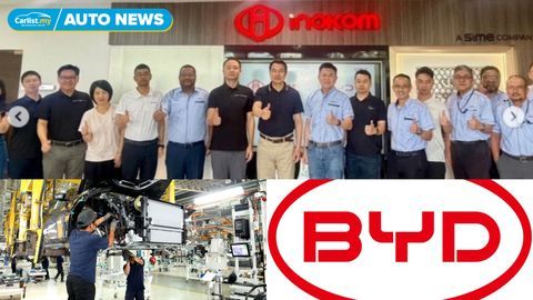 BYD executives visit Inokom plant, local assembly plans brewing in Kedah?