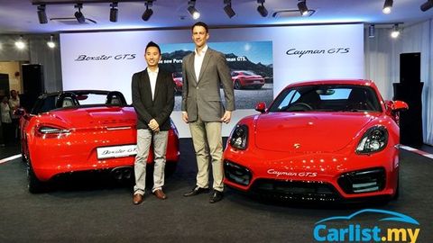 Porsche Malaysia Launches The Red Hot 2015 Boxster GTS and Cayman GTS