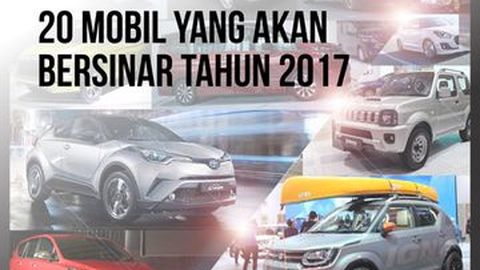 Mobil-mobil Paling Bersinar Tahun 2017