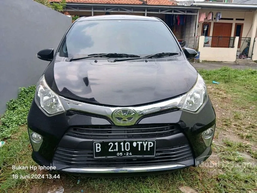 Jual Mobil Toyota Calya 2019 G 1.2 di DKI Jakarta Automatic MPV Hitam Rp 109.000.000