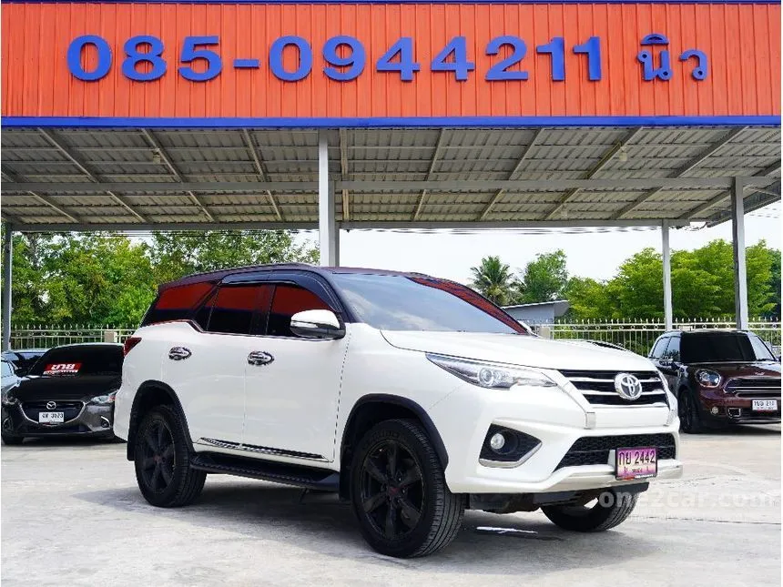 2016 Toyota FORTUNER TRD Sportivo (White+Backtop) SUV