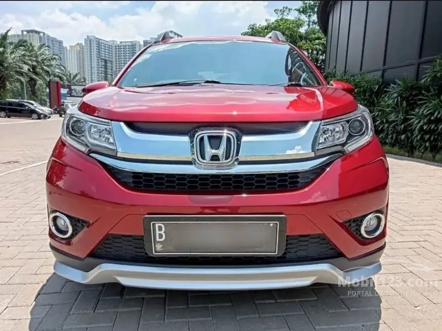 Jual Mobil Honda BR-V 2016 E Prestige 1.5 Di Banten Automatic SUV Merah ...