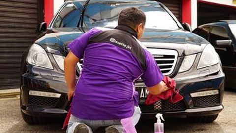 Les Elite Tawarkan Jasa Cuci Mobil Kekinian