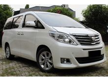 Toyota Alphard X AT Triptonic 2013 with PPF Bumper dan Leg Rest