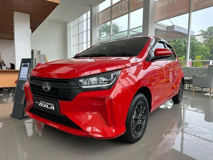 Jual Mobil Daihatsu Ayla 2024 R 1.2 di Jawa Barat Automatic Hatchback Merah Rp 145.000.000