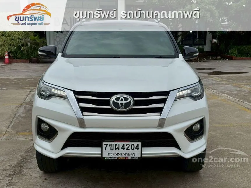 2016 Toyota FORTUNER TRD Sportivo (White+Backtop) SUV